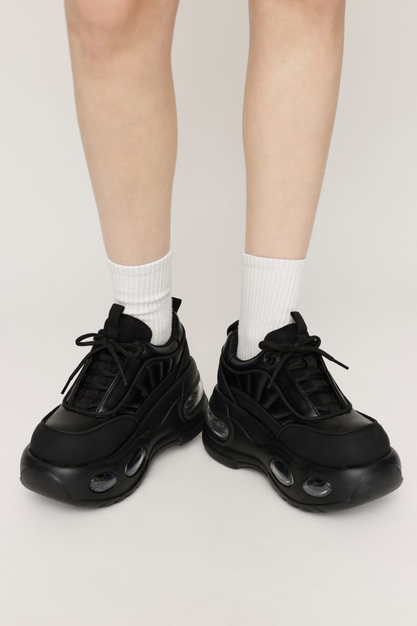 SLY ホワイト 厚底スニーカー SLY ダッドスニーカー 厚底 ホワイト 白 L size