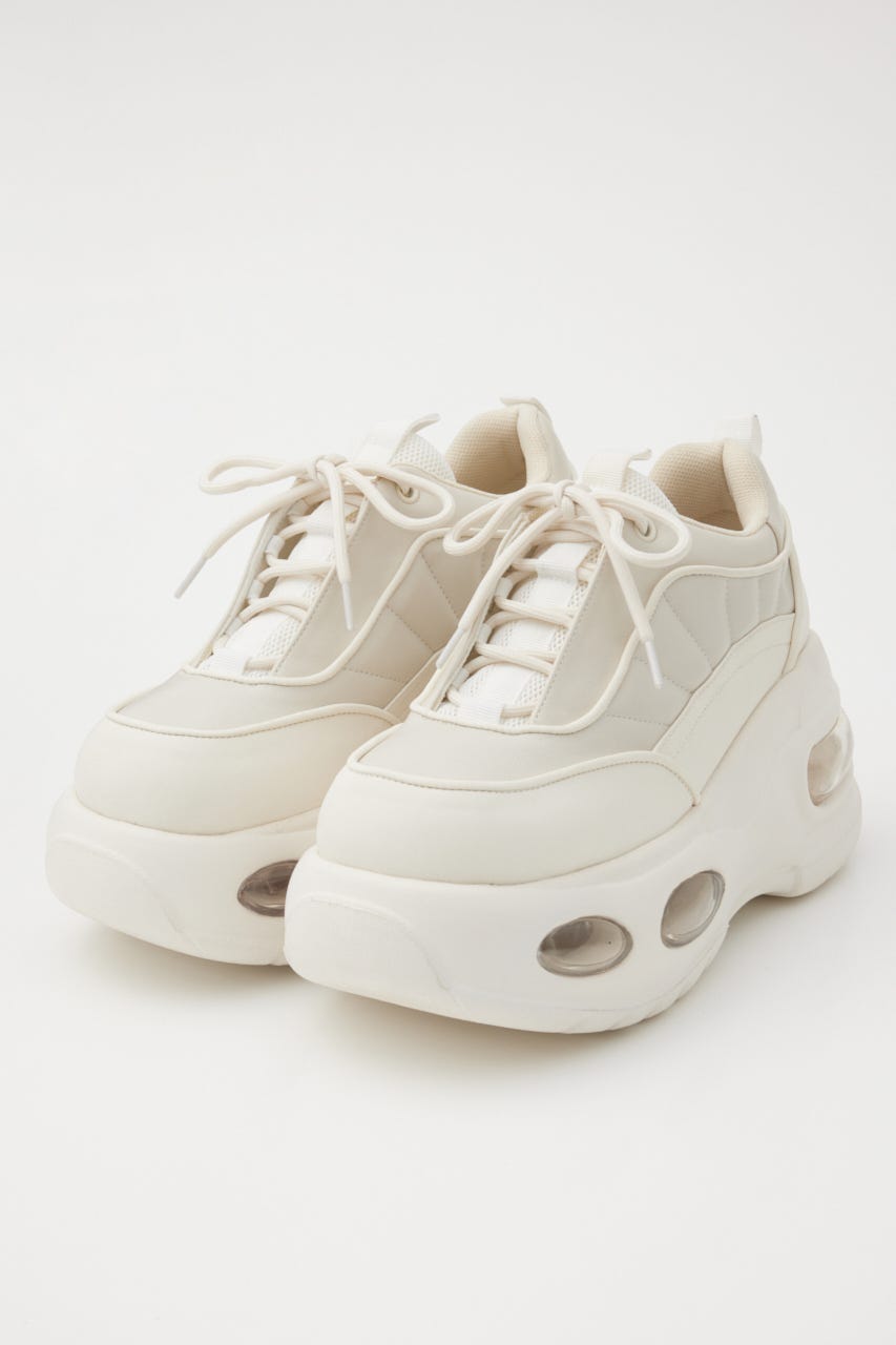 SLY ホワイト 厚底スニーカー AIR PLATFORM SNEAKER エアー プラットフォーム スニーカー