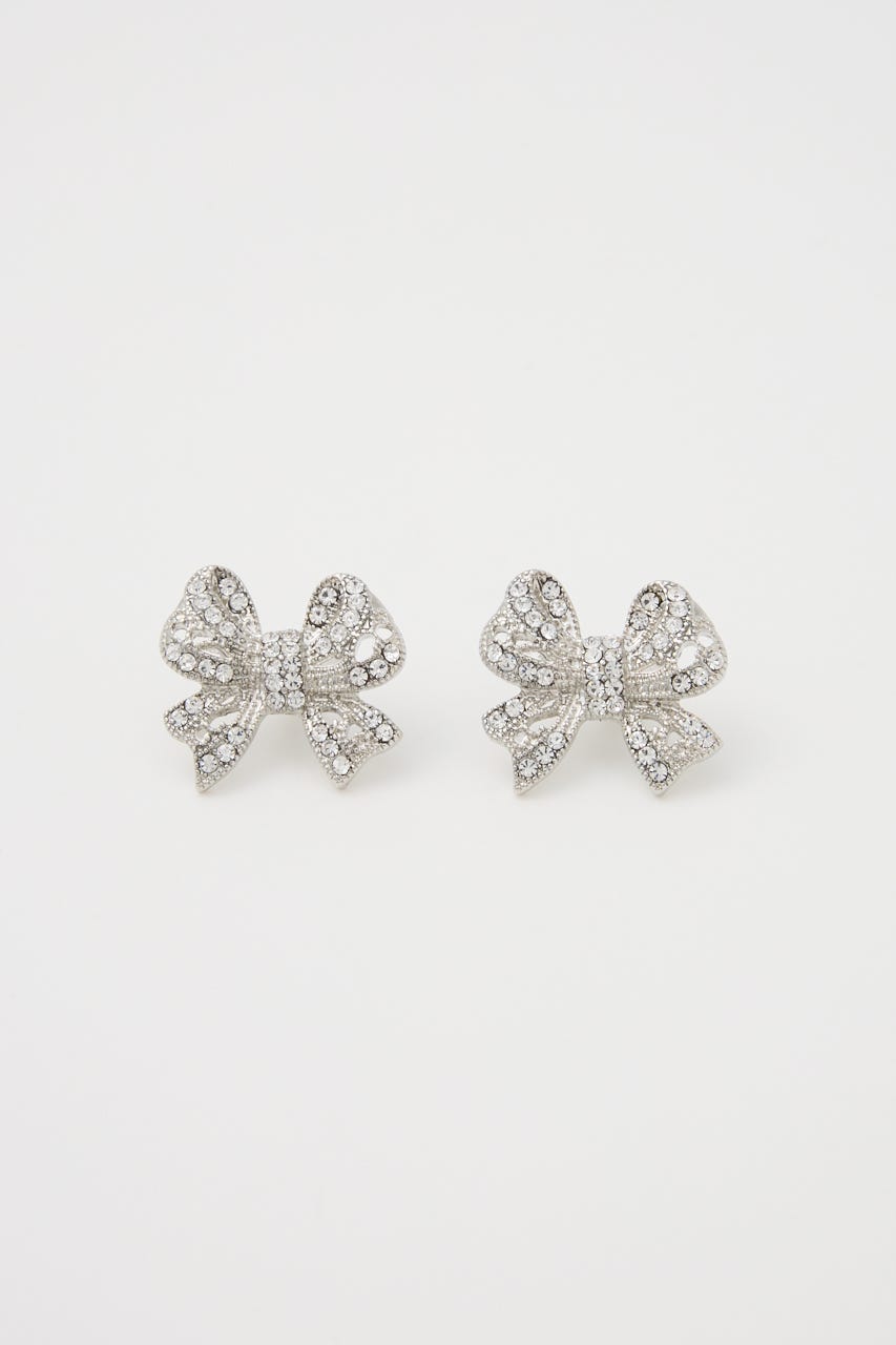 SLY | BIJOU RIBBON ピアス (ピアス・イヤリング ) |SHEL'TTER