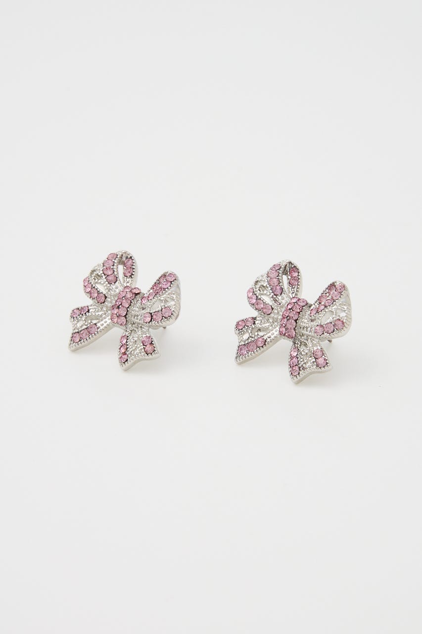 【yom】MALCO.Ribbon ピアス Ribbon pierce – Malco.