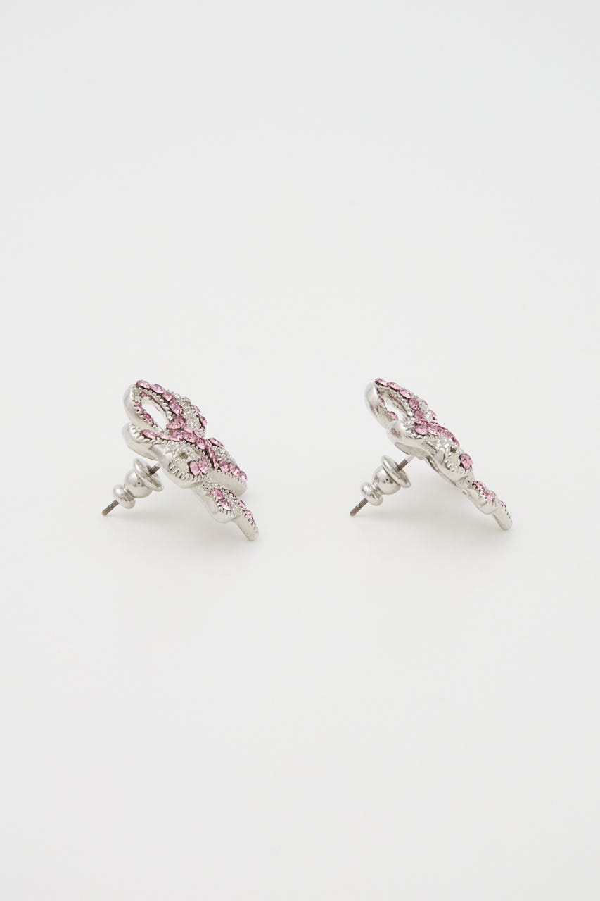 PRN3554p ピアス　リボン PRN3554p ピアス リボン