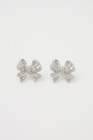 SLY | BIJOU RIBBON ピアス (ピアス・イヤリング ) |SHEL'TTER
