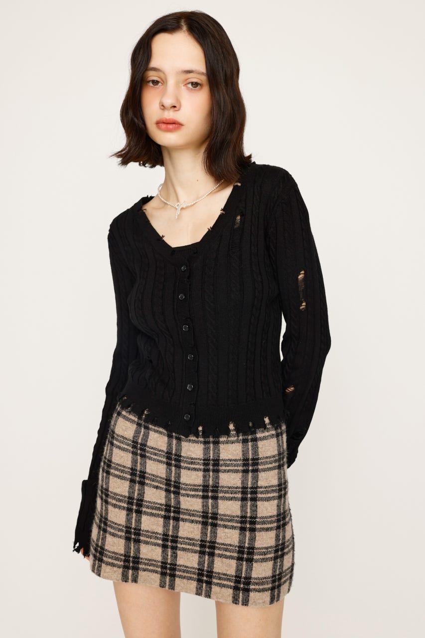 SLY | V／N CRASH 2P トップス (ニット ) |SHEL'TTER WEBSTORE