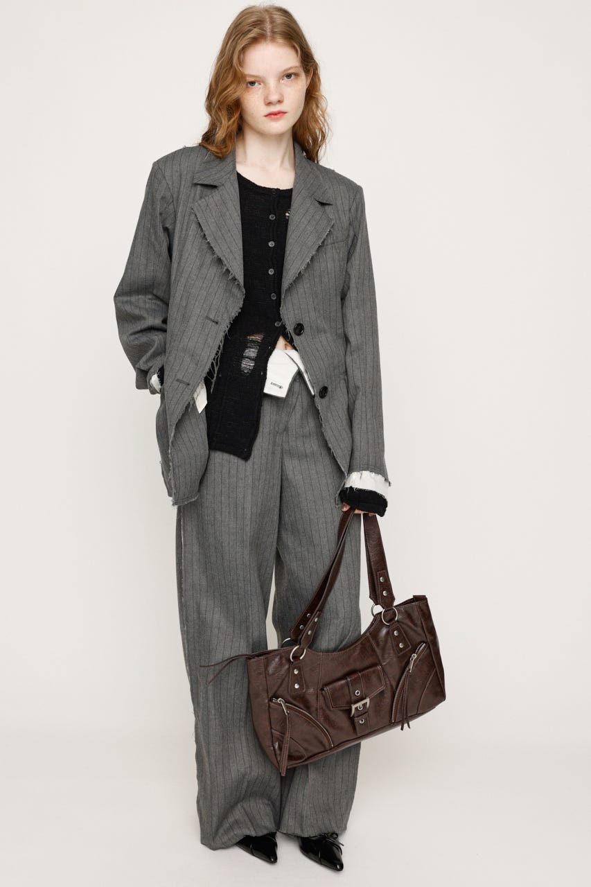 DROPDEAD スカルカーディガン DROPDEAD スカルカーディガン MOUSSY | BUTTON UP ニット