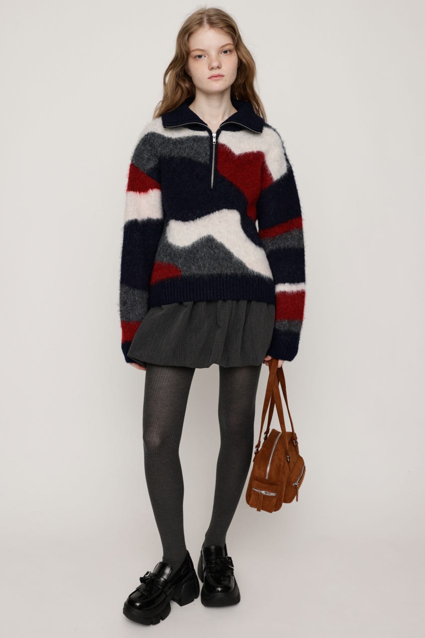 トップス heve Tinker Knit gray Tinker Knit gray | HEVE