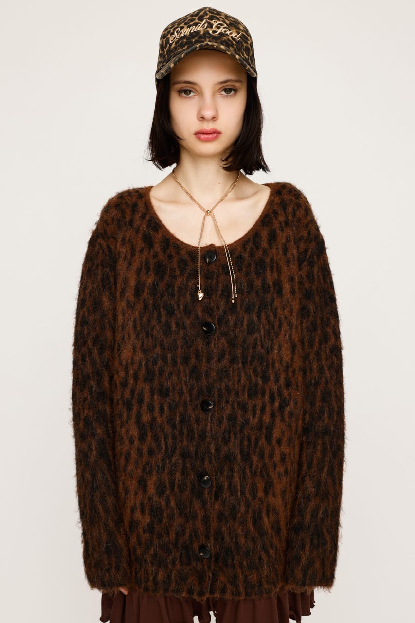 SLY | JQ LEOPARD カーディガン (カーディガン ) |SHEL'TTER