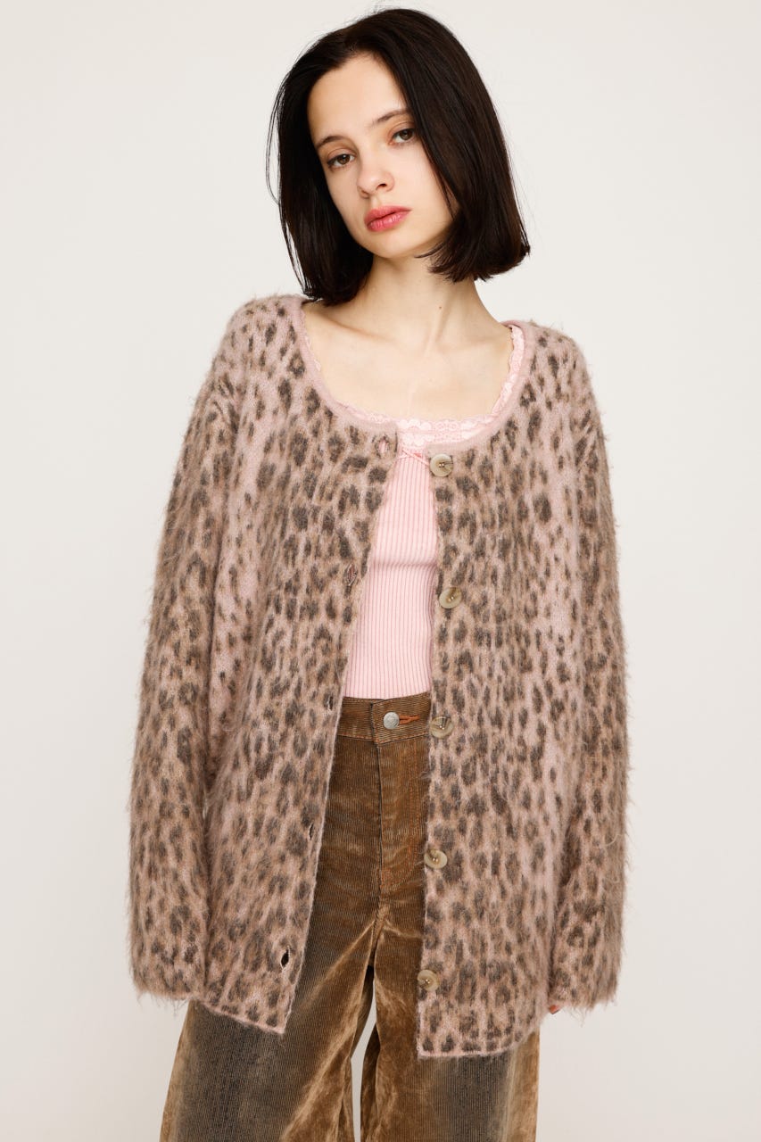 SLY | JQ LEOPARD カーディガン (カーディガン ) |SHEL'TTER