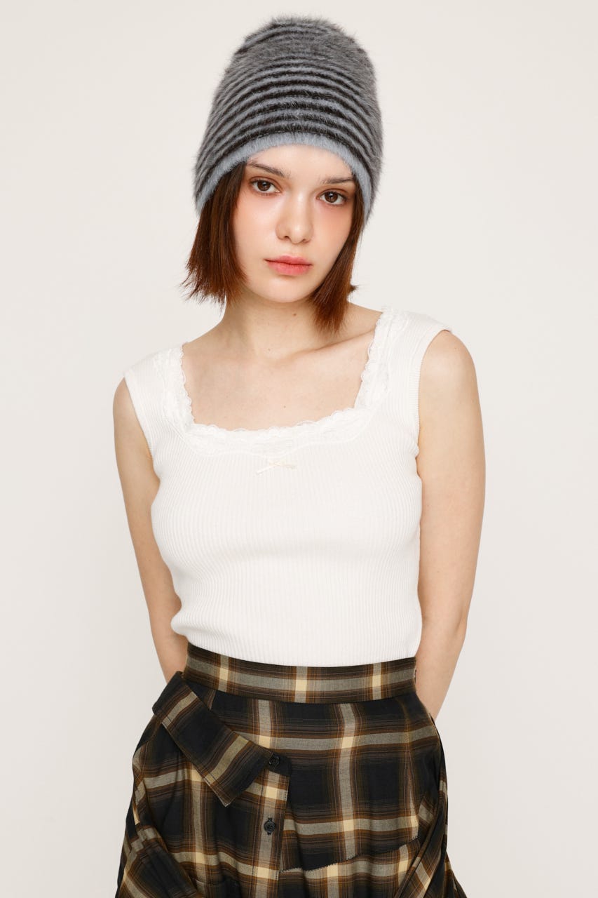 SLY | LACE DOCKING RIB TANK (タンクトップ ) |SHEL'TTER WEBSTORE