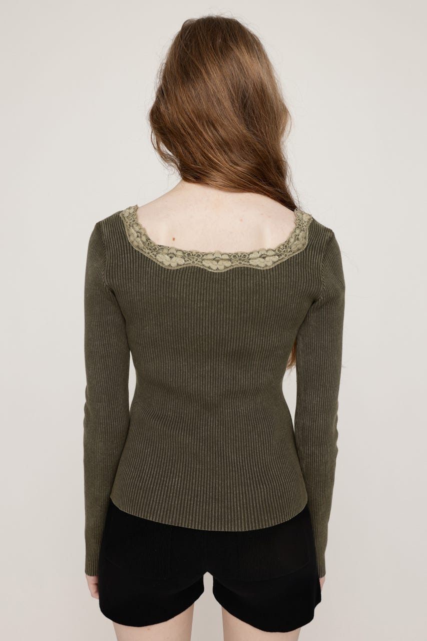 トップス willfully organdy docking sweat tops トップス willfully organdy docking sweat tops slant organdy