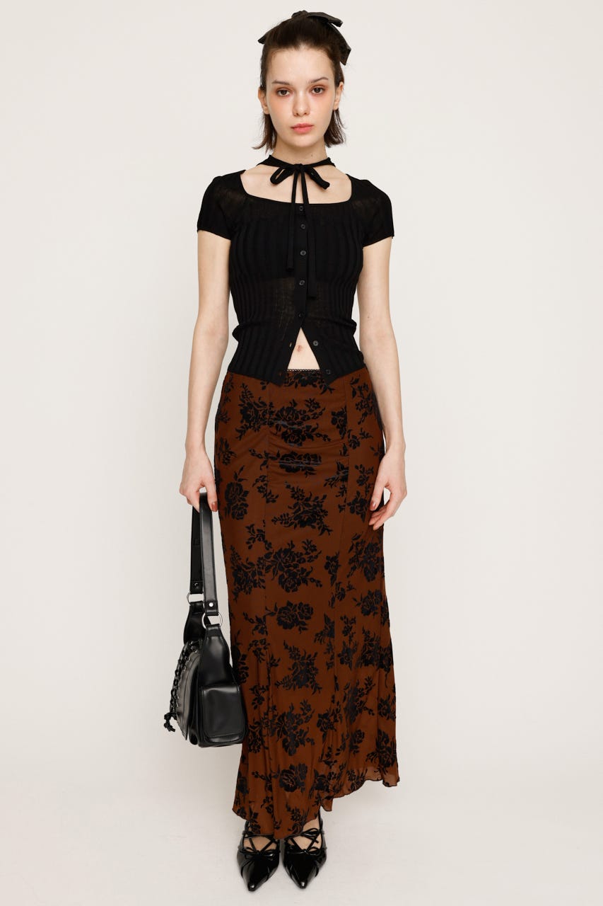 SLY TIE DESIGN HG トップス SLY ニット セーター 「再入荷」TIE DESIGN HG TOPS タイ