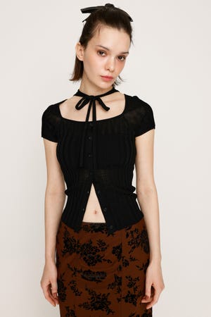 SLY | TIE DESIGN HG トップス (ニット ) |SHEL'TTER WEBSTORE