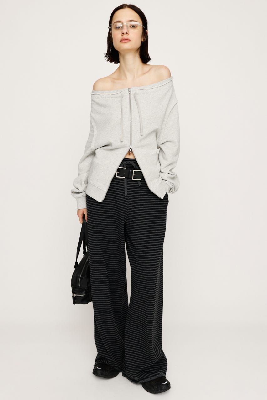 SLY | BORDER KNIT RELAX パンツ (パンツ ) |SHEL'TTER WEBSTORE