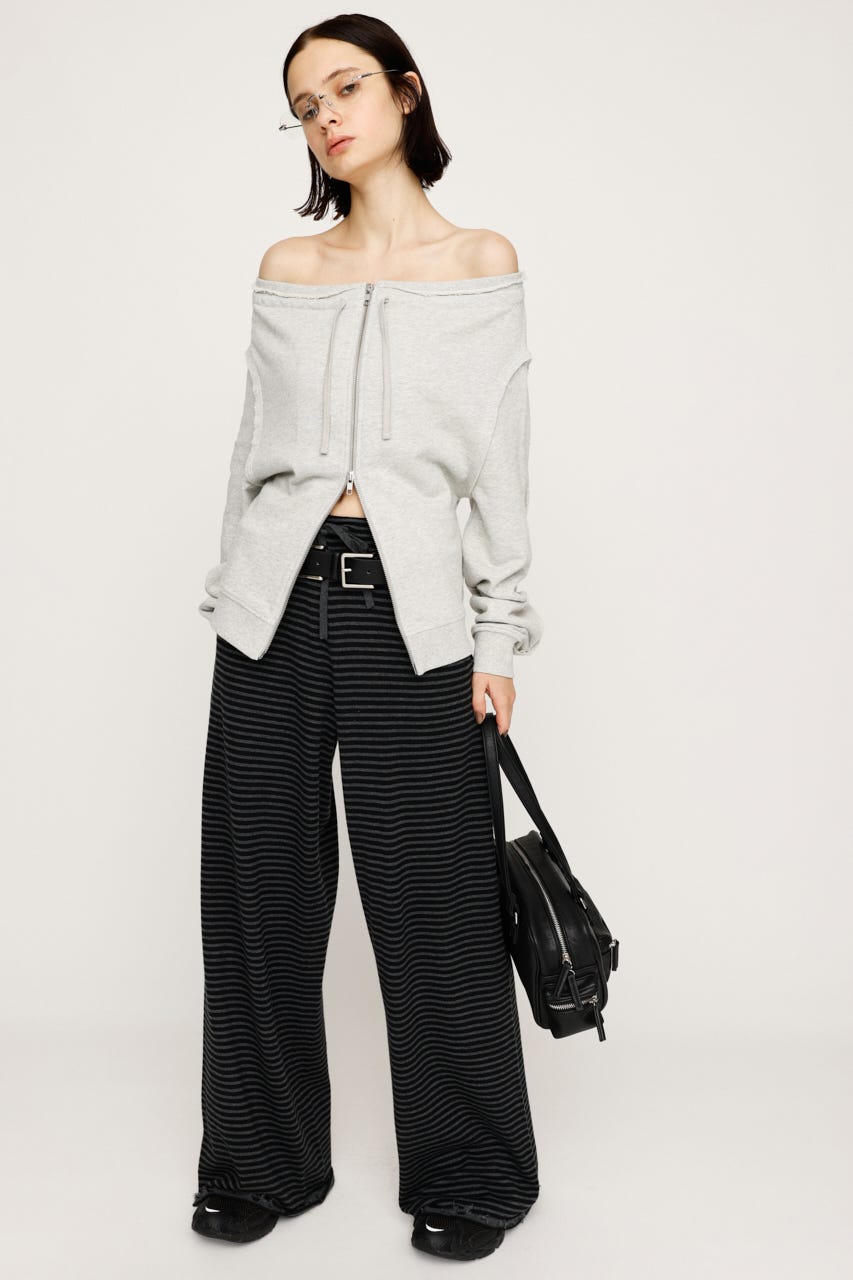 パンツ Lili36 SLY | BORDER KNIT RELAX パンツ (パンツ ) |SHEL'TTER WEBSTORE