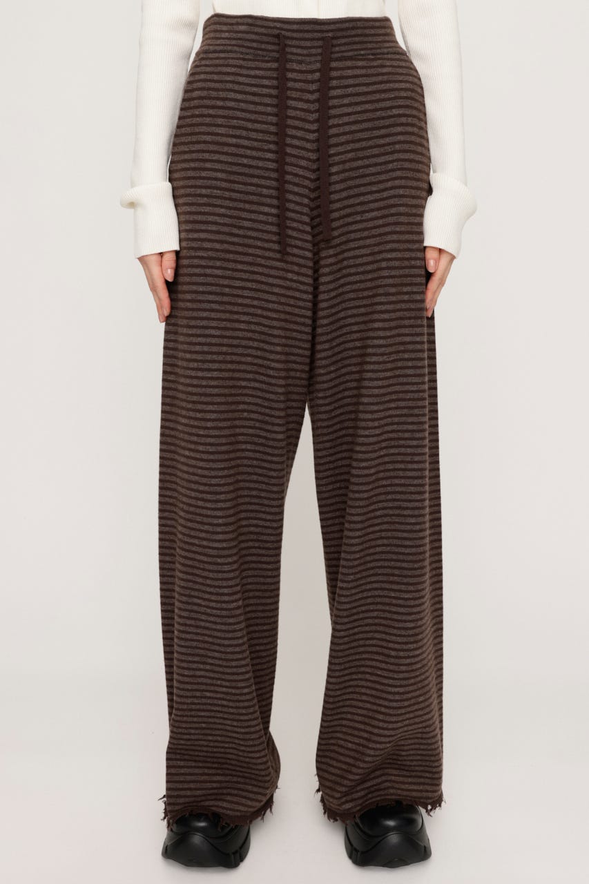 パンツ journalstandardluxe ZIGZAG SUKASHI KNIT COOHEM / コーヘン】 ZIGZAG SUKASHI KNIT P/T（その他パンツ