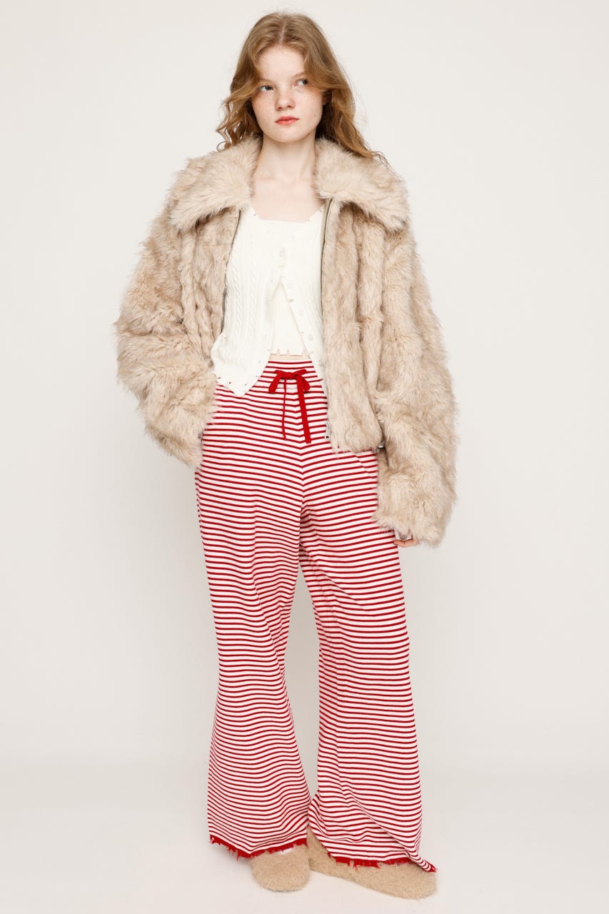 SLY | BORDER KNIT RELAX パンツ (パンツ ) |SHEL'TTER WEBSTORE