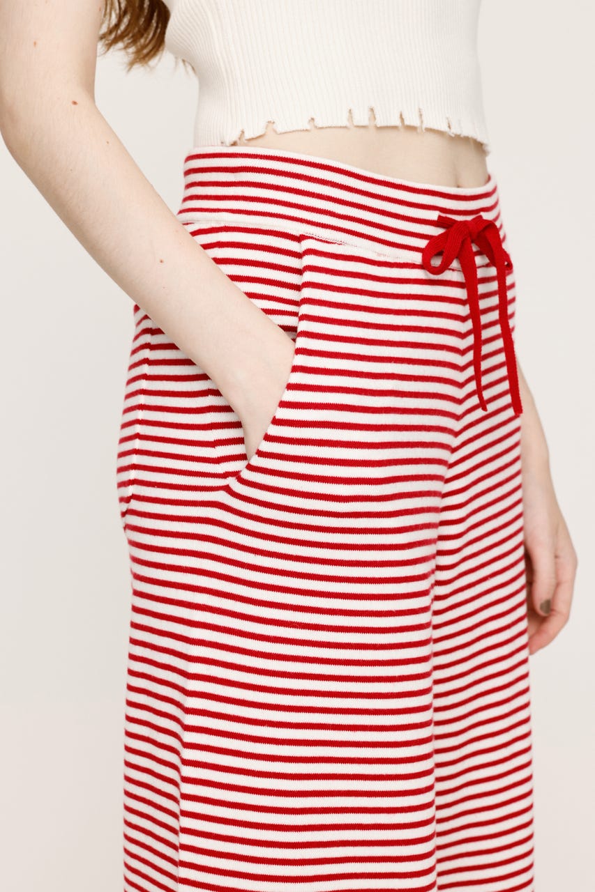 SLY | BORDER KNIT RELAX パンツ (パンツ ) |SHEL'TTER WEBSTORE