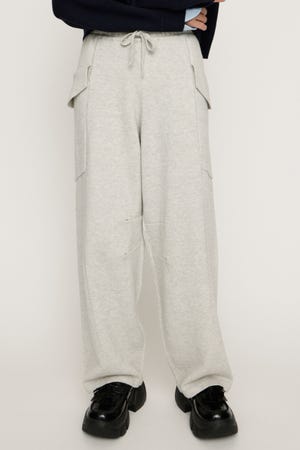 【1BUY5％OFF CAMPAIGN】SWEAKNIT WASHED パンツ