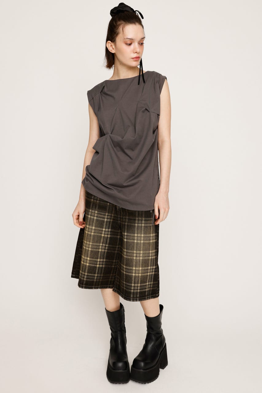トップス POST BL2 LLC SLY | BOAT NECK TUCK トップス (Tシャツ・カットソー(半袖