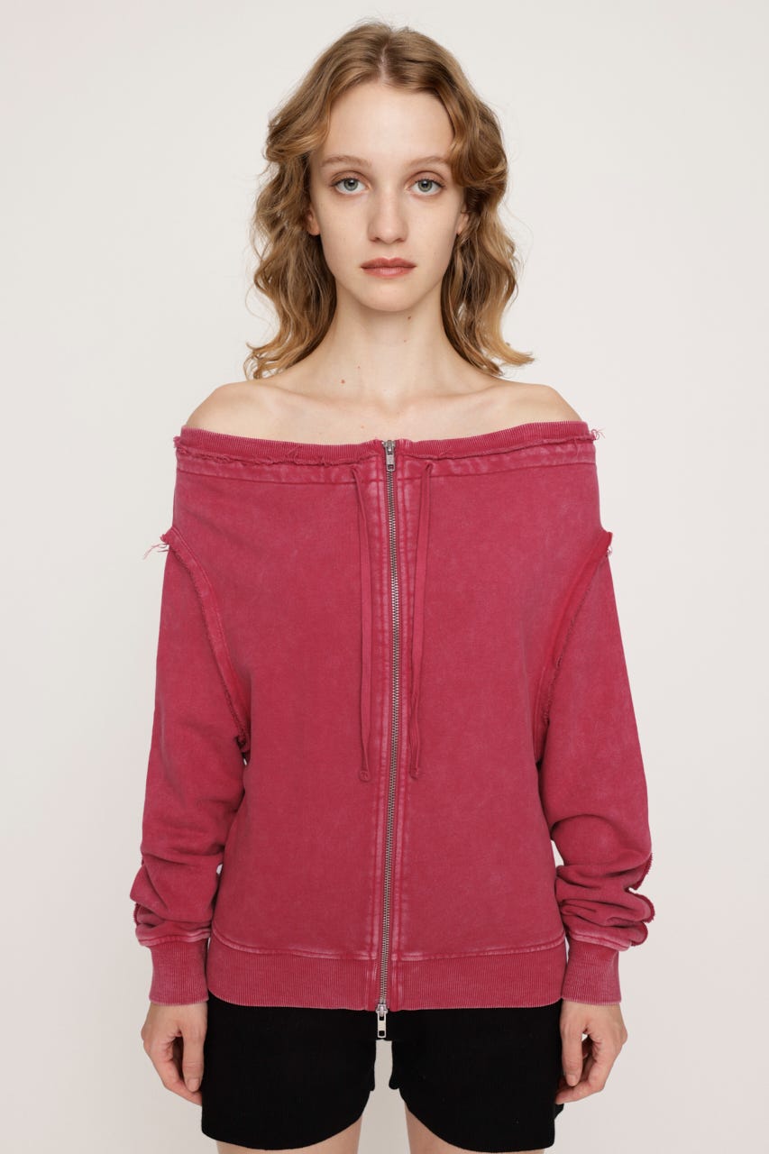 SLY | OFF SHOULDER SWEAT トップス (Tシャツ・カットソー(長袖
