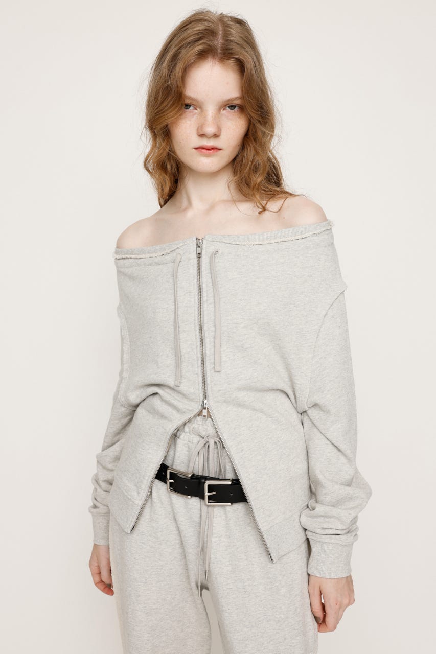 SLY | OFF SHOULDER SWEAT トップス (Tシャツ・カットソー(長袖
