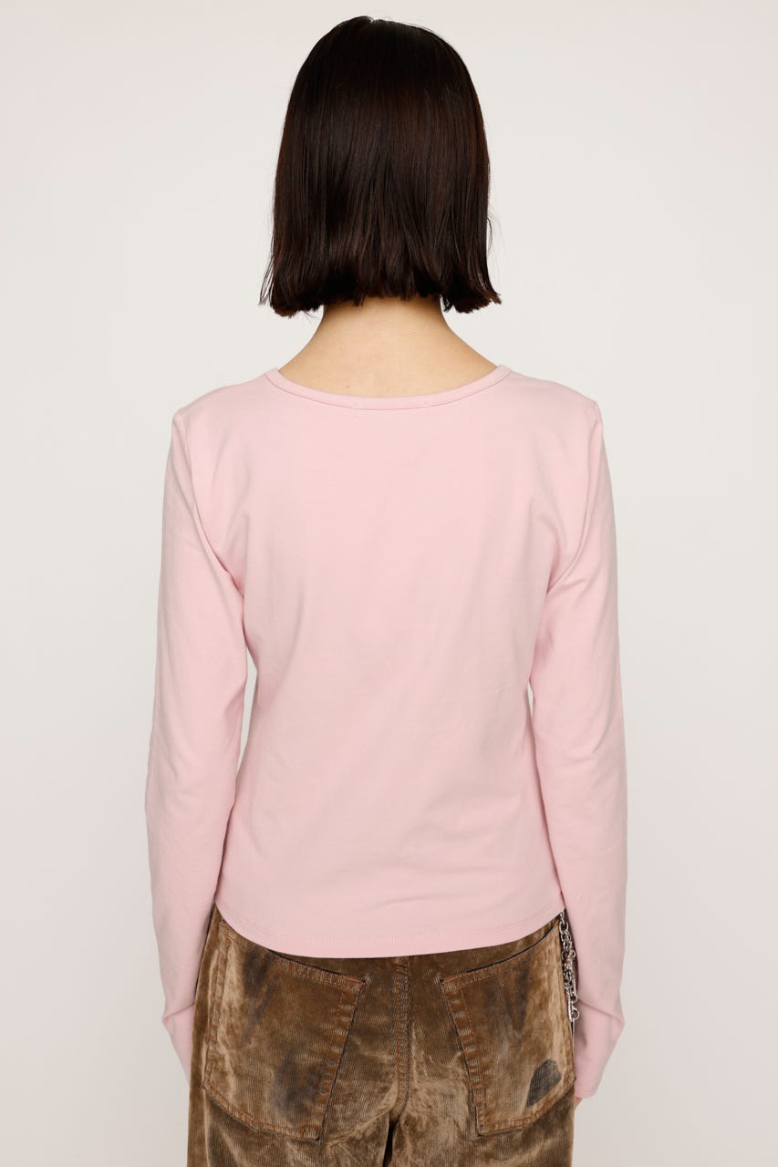 SLY | RIBBON LACE トップス (Tシャツ・カットソー(長袖