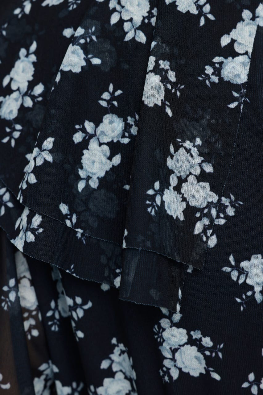 SLY | SHEER FRILL L／ドレス (ワンピース(ロング） ) |SHEL