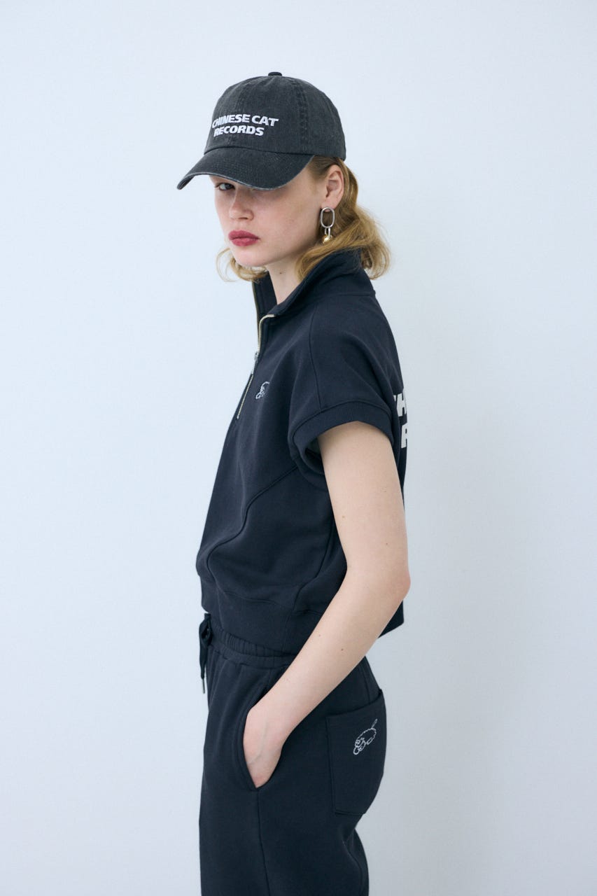 トレーナー スウェット THROW MAYU KAKIHATA SW STAND TOPS 半袖 夏服 レディース THROW by SLY | 【THROW】MAYU KAKIHATA SW STAND トップス