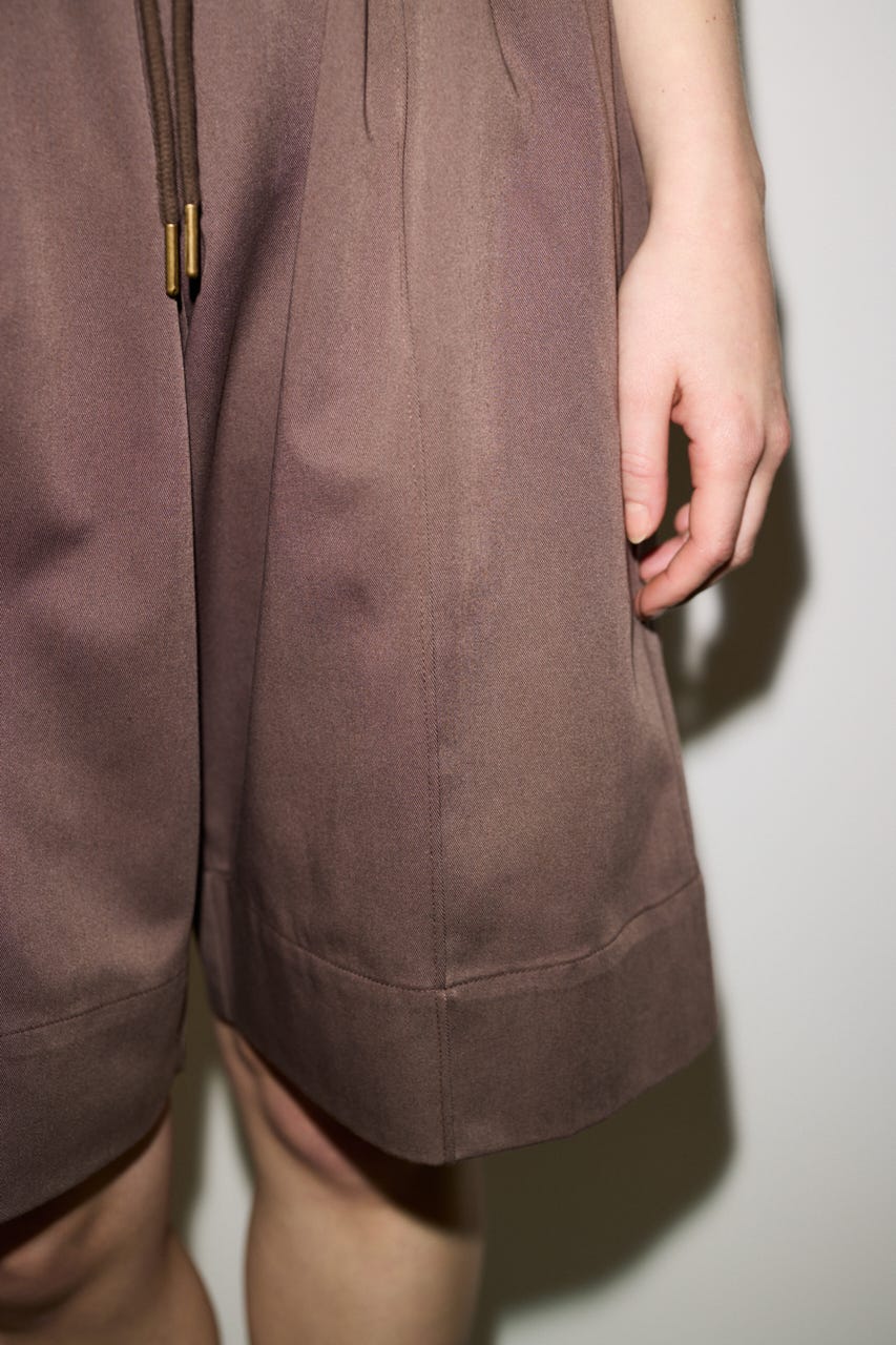 【THROW】GIFT C／P HALF パンツ BRN 1