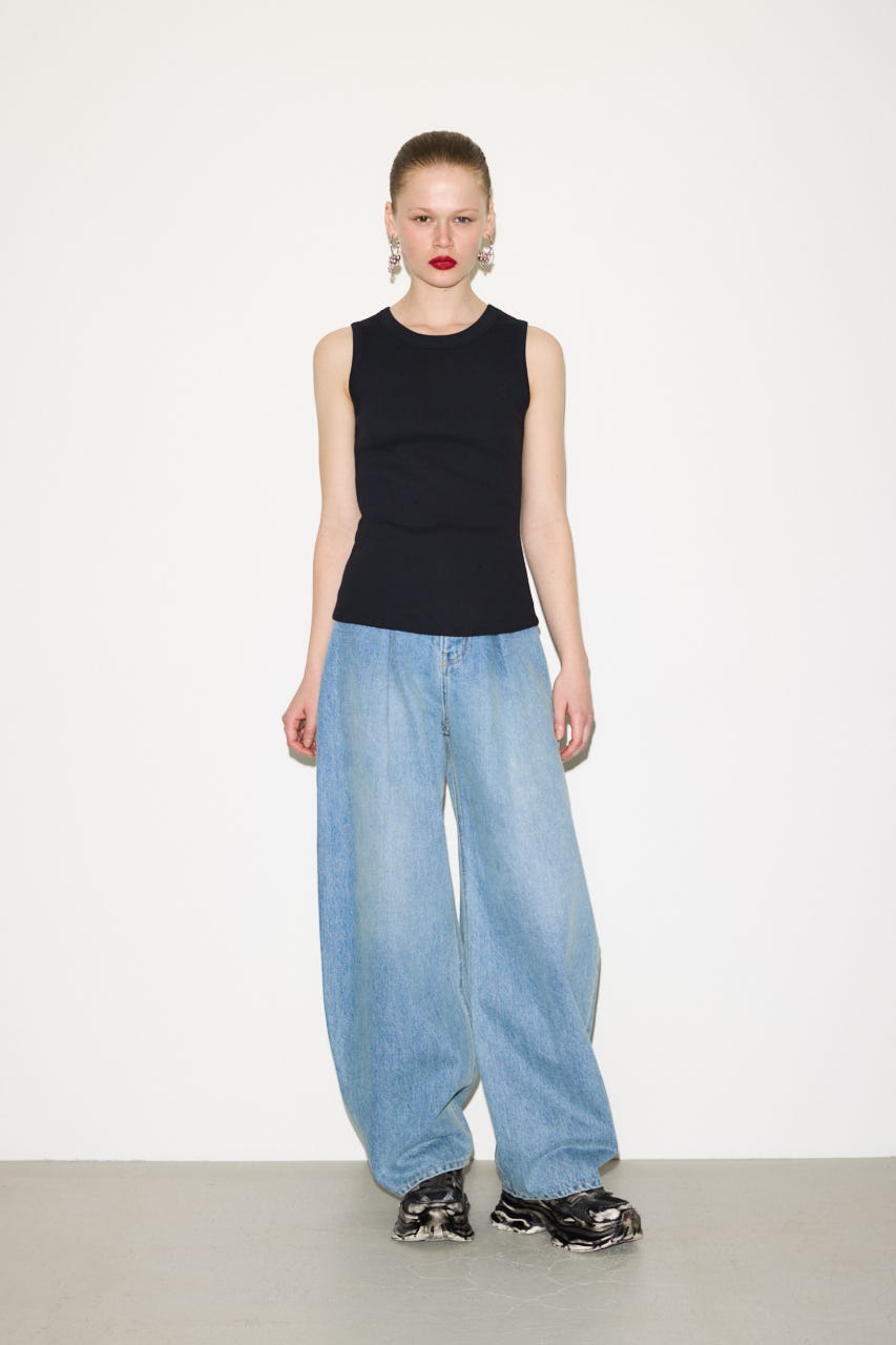 【THROW】VARIOUS TANK SET BLK FREE