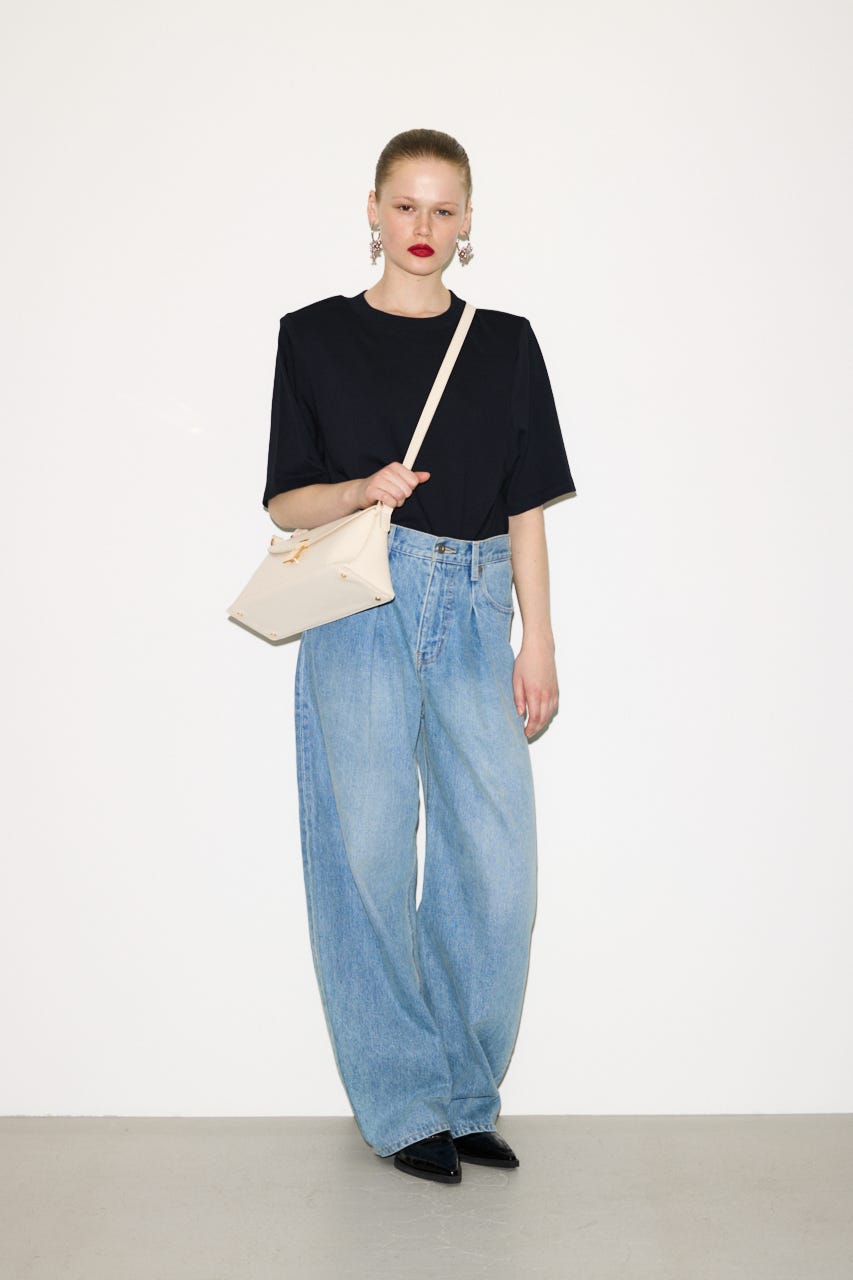 【THROW】PADDED HALF SLEEVE Tシャツ BLK FREE