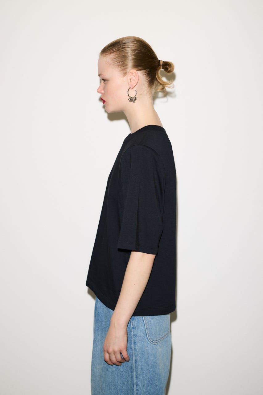 【THROW】PADDED HALF SLEEVE Tシャツ BLK FREE