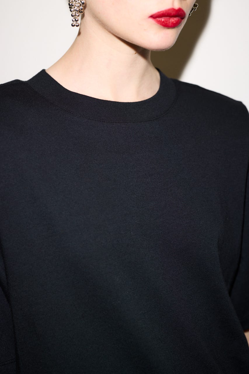 【THROW】PADDED HALF SLEEVE Tシャツ BLK FREE
