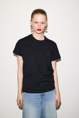 【THROW】TWIST ASYMMETRY トップス