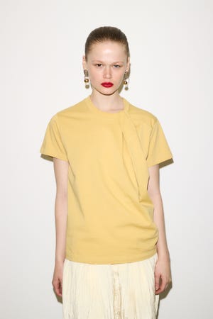 【THROW】TWIST ASYMMETRY トップス