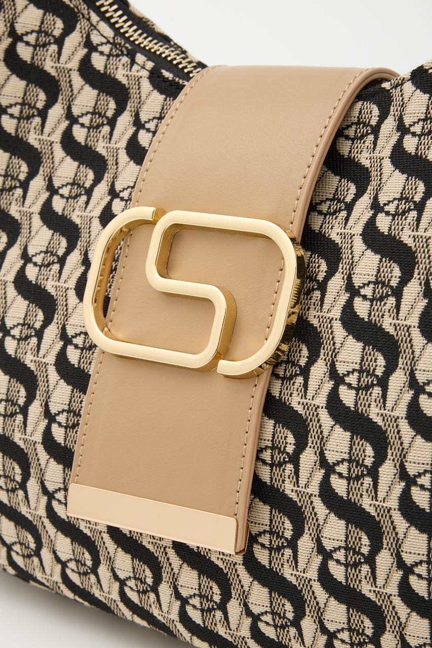 S BADGE BUCKLE BELTED バッグ BEG FREE