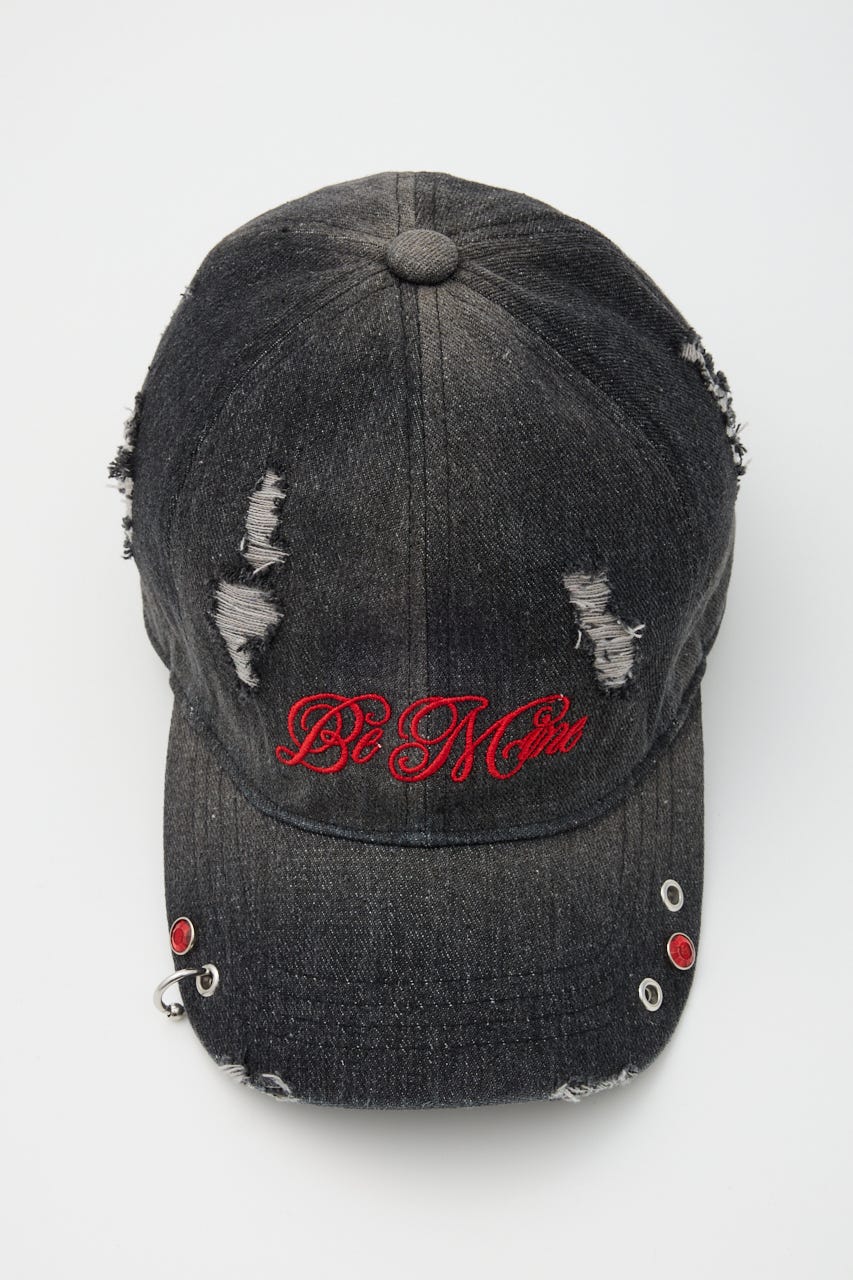 DAMAGE PIERCE キャップ BLK FREE