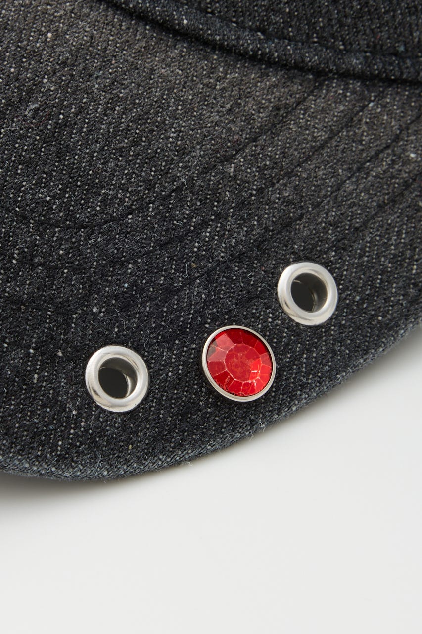 DAMAGE PIERCE キャップ BLK FREE