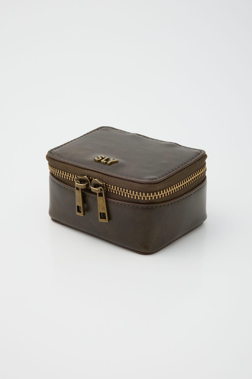 SQUARE MINI ポーチ BRN FREE