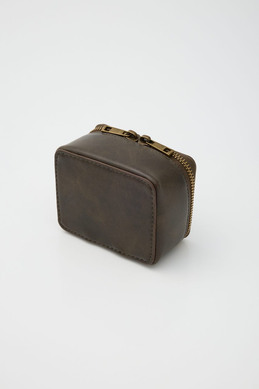 SQUARE MINI ポーチ BRN FREE