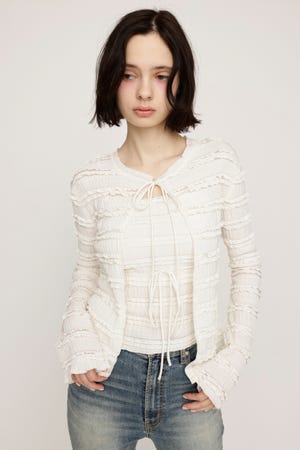 FRONT RIBBON FRILL 2P