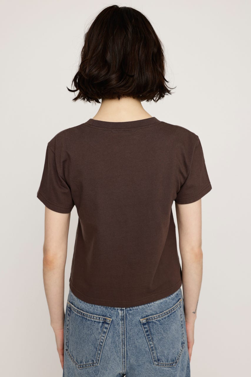 COMPACT LOGO Tシャツ BRN FREE