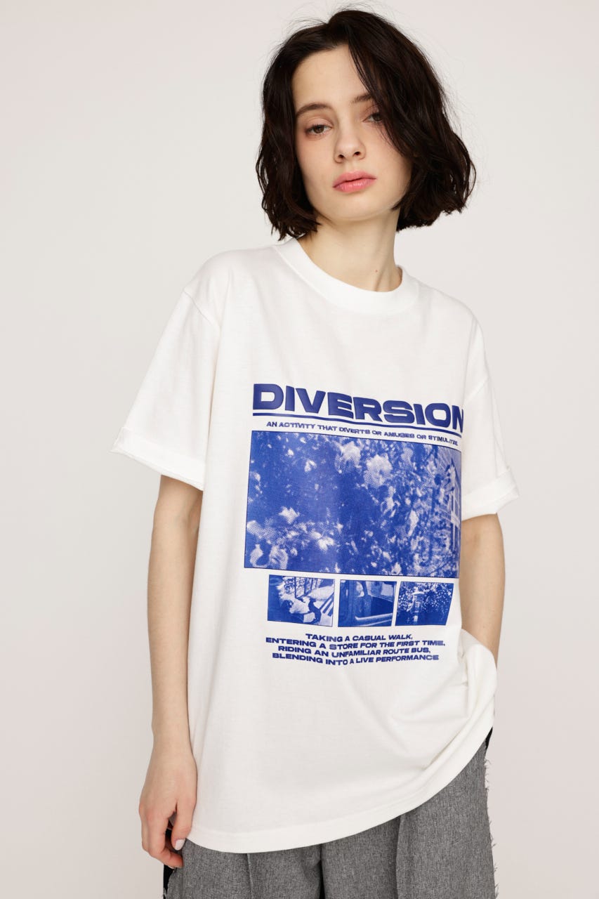PHOTO LOGO Tシャツ