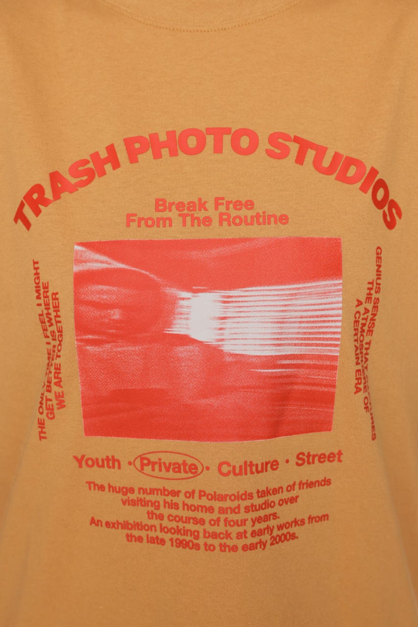 PHOTO LOGO 2SIZE Tシャツ ORG 2