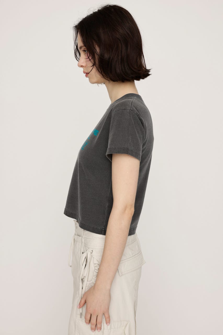 COMPACT LOGO Tシャツ L/BLK FREE