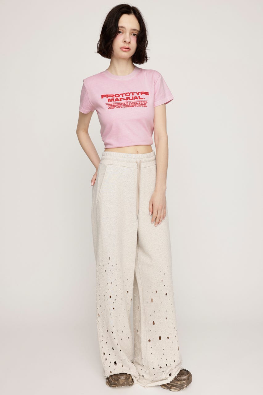 COMPACT LOGO Tシャツ PNK FREE