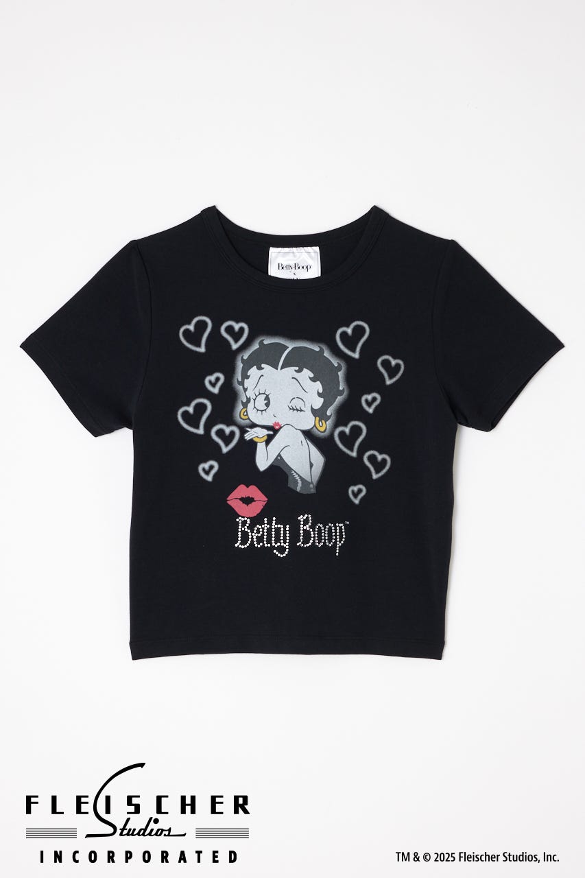 Betty Boop x SLY COMPACT Tシャツ BLK FREE