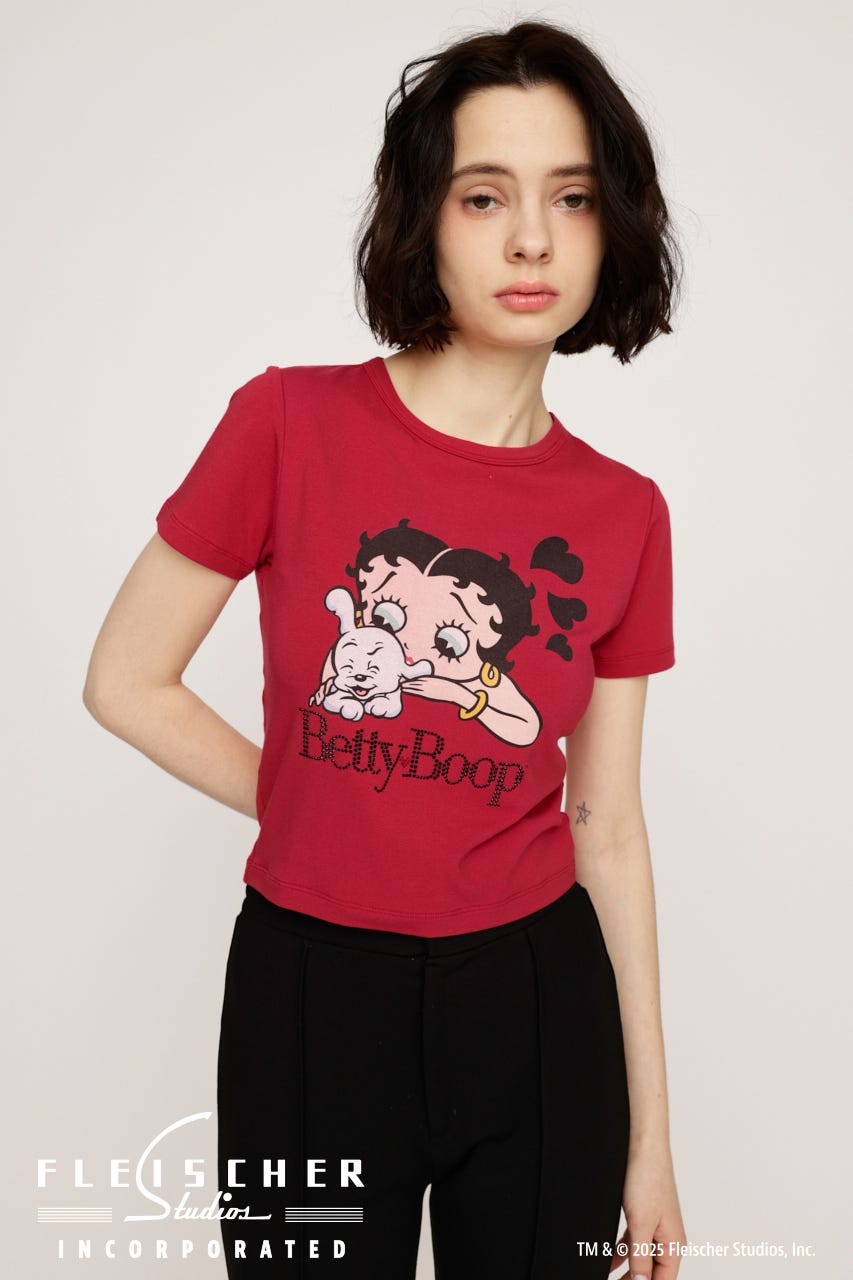 Betty Boop x SLY COMPACT Tシャツ RED FREE