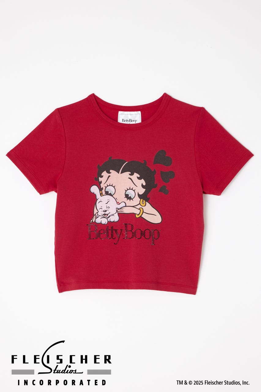 Betty Boop x SLY COMPACT Tシャツ RED FREE