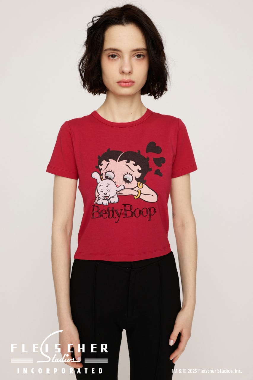 Betty Boop x SLY COMPACT Tシャツ RED FREE