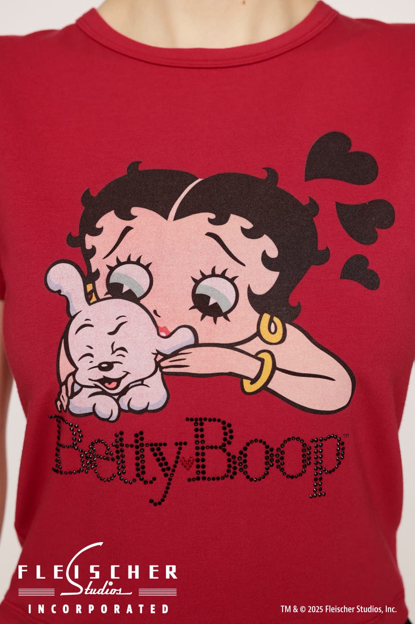 Betty Boop x SLY COMPACT Tシャツ RED FREE